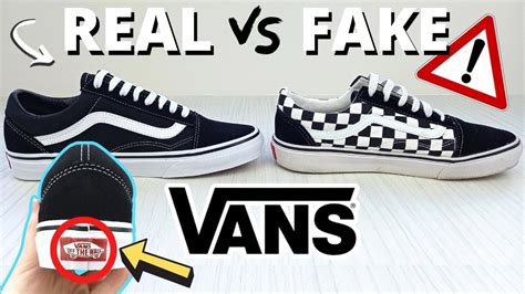 fake and real vans shoes|vans authentic check.